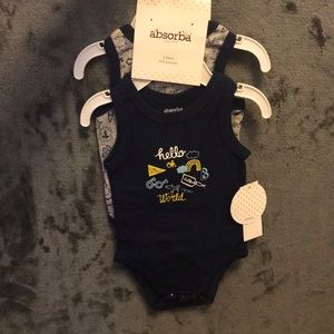 2 pack tank onesie 3-6 months